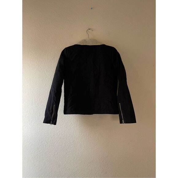 Vans Sherpa lined moto twill jacket size small - Picture 2 of 5